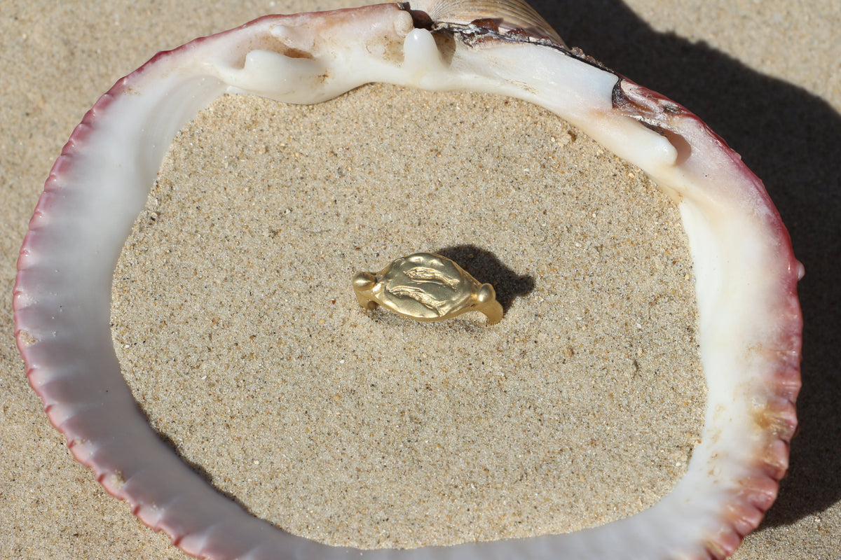 Bait ring gold