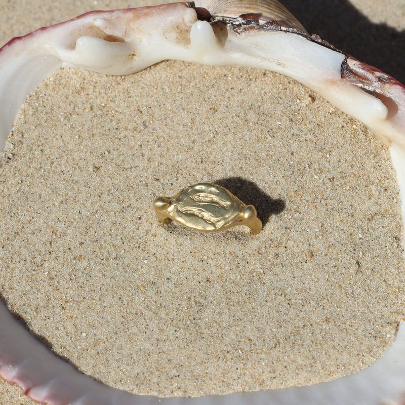 Bait ring gold