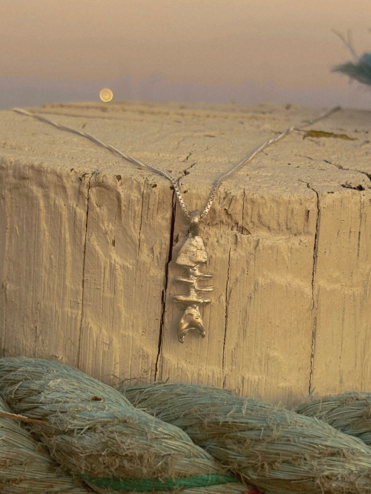 Fish Bone Necklace