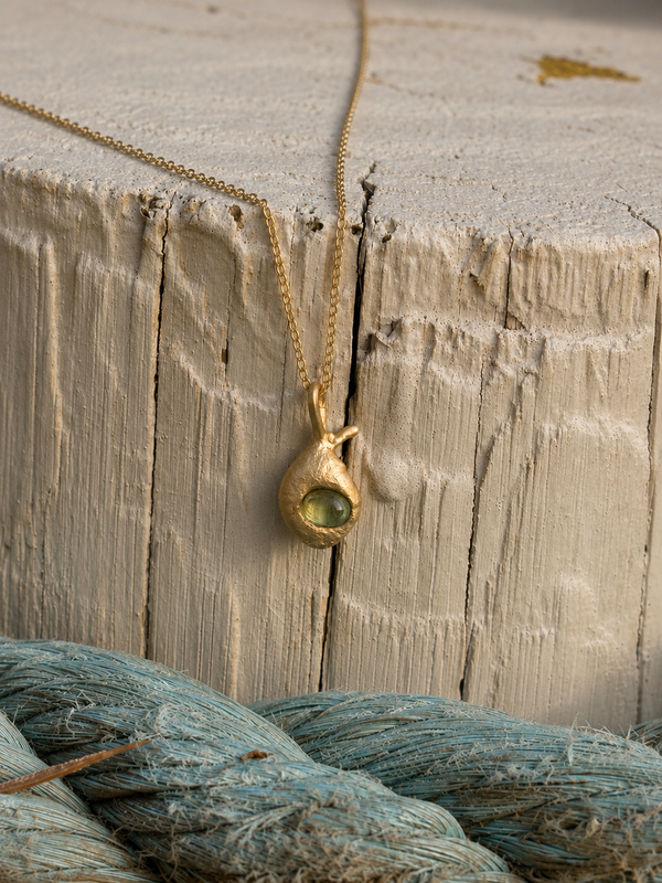 Seafoam Necklace gold
