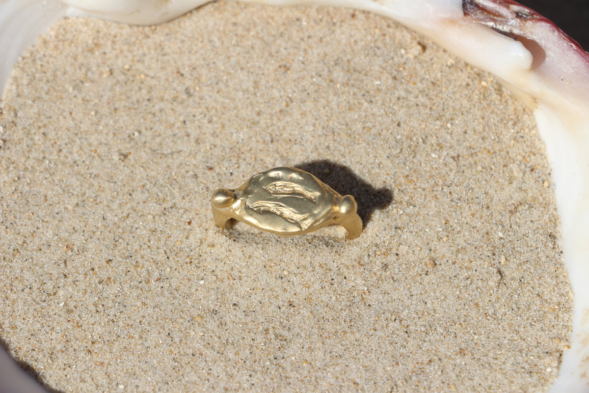 Bait ring gold