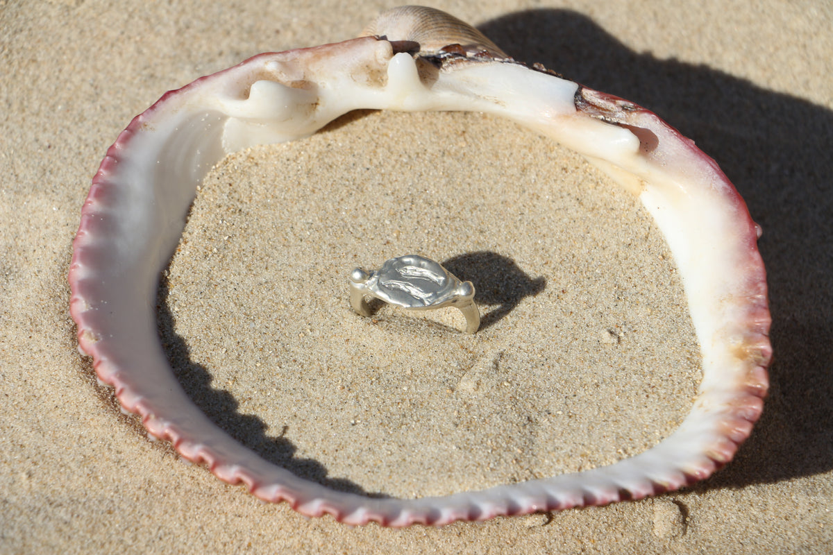 Bait ring silver