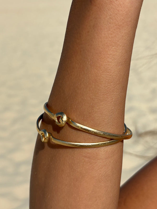 The snapper Lock Bracelet gold