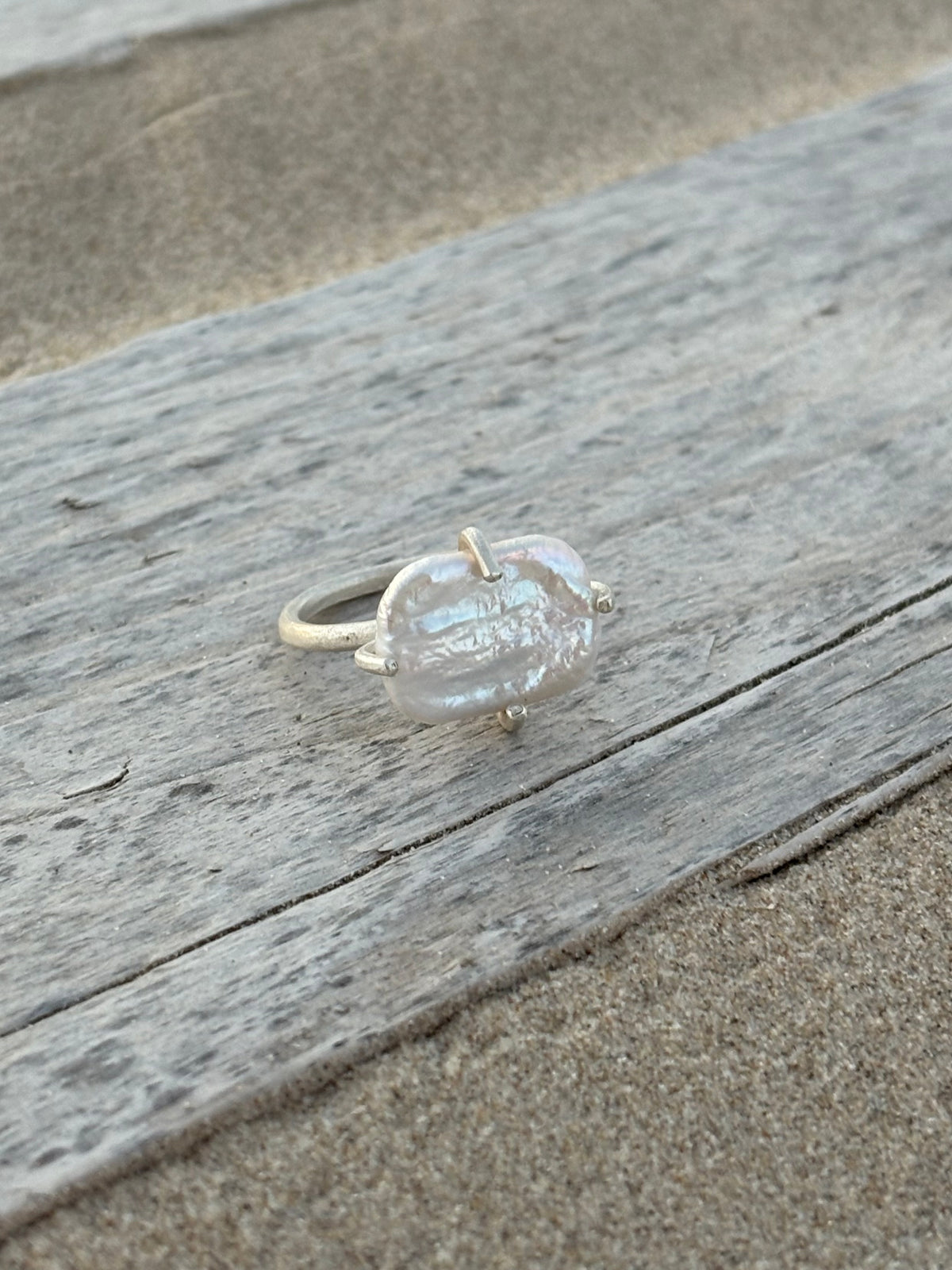 Wildform pearl ring