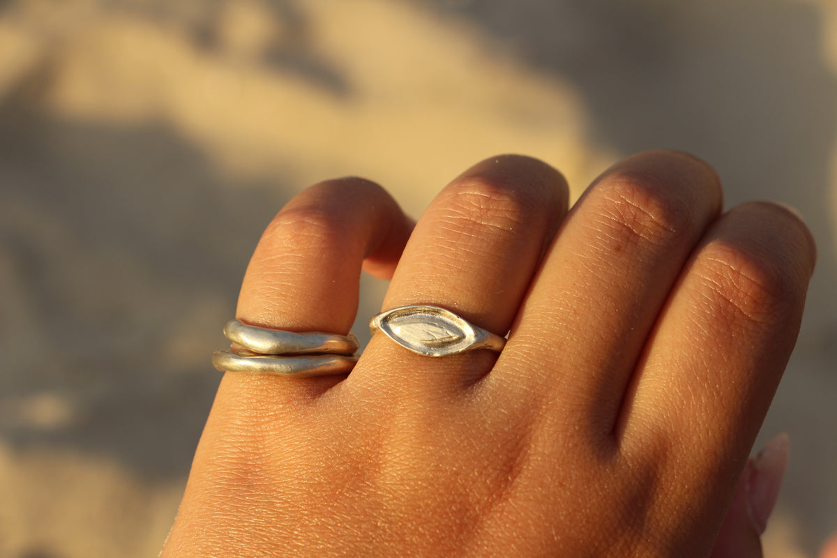 Salty ring silver