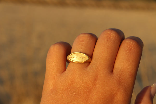 Yours ring gold