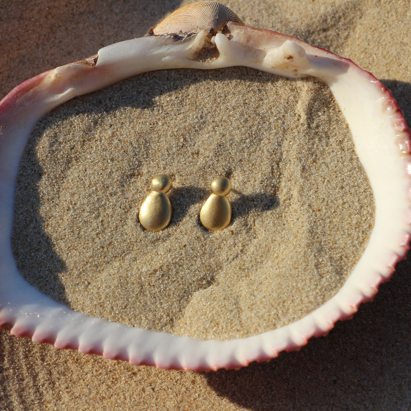 Good days earrings gold
