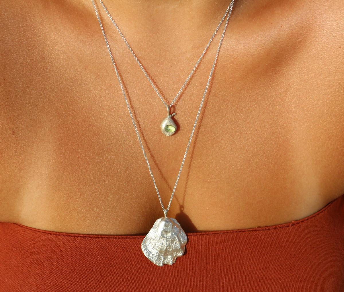Scallop Shell necklace