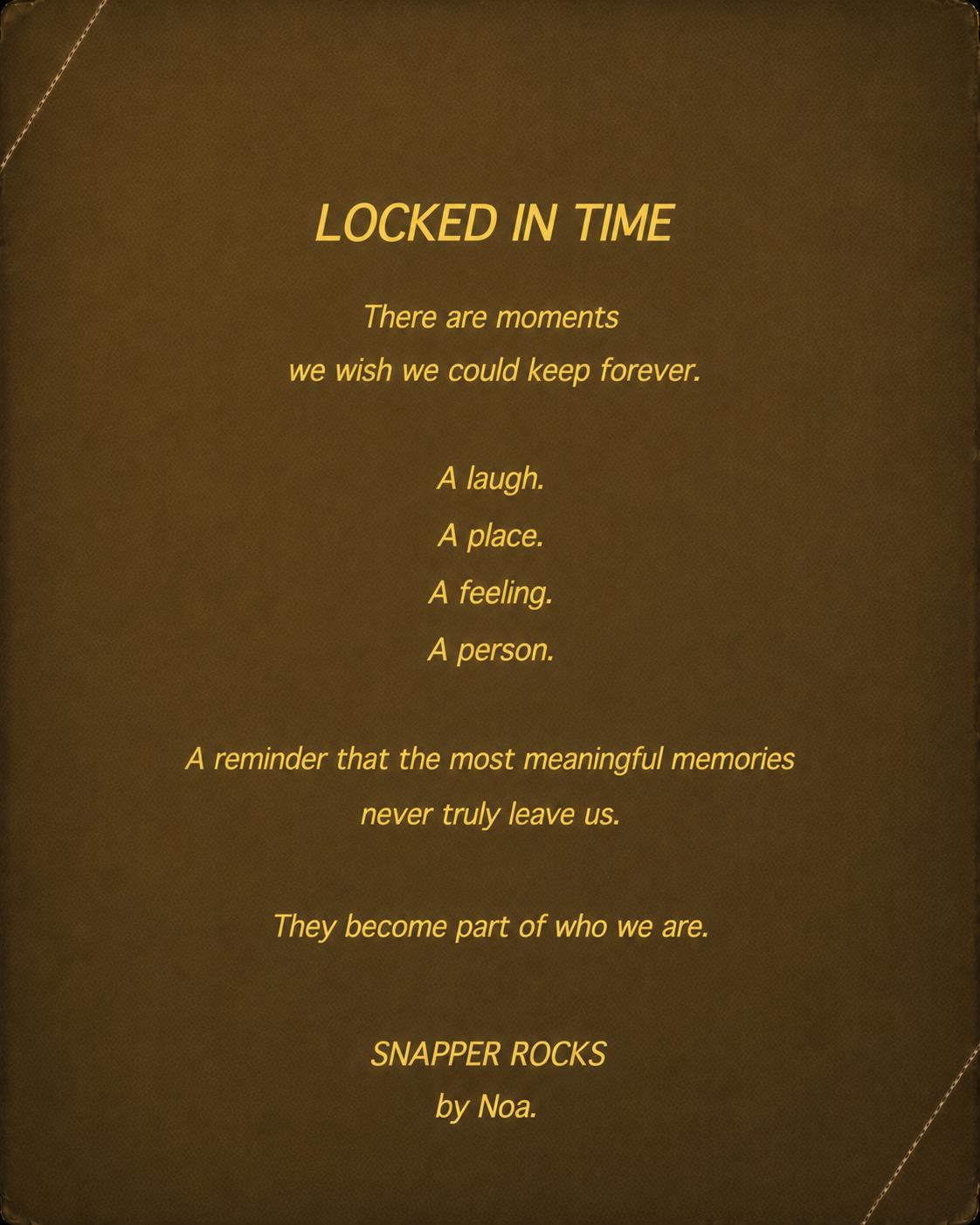 The snapper Lock Bracelet gold